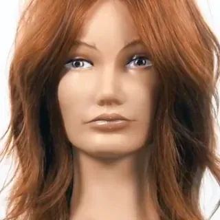 Course still: the Bread and Butter cut, long soft layers finished on a mannequin